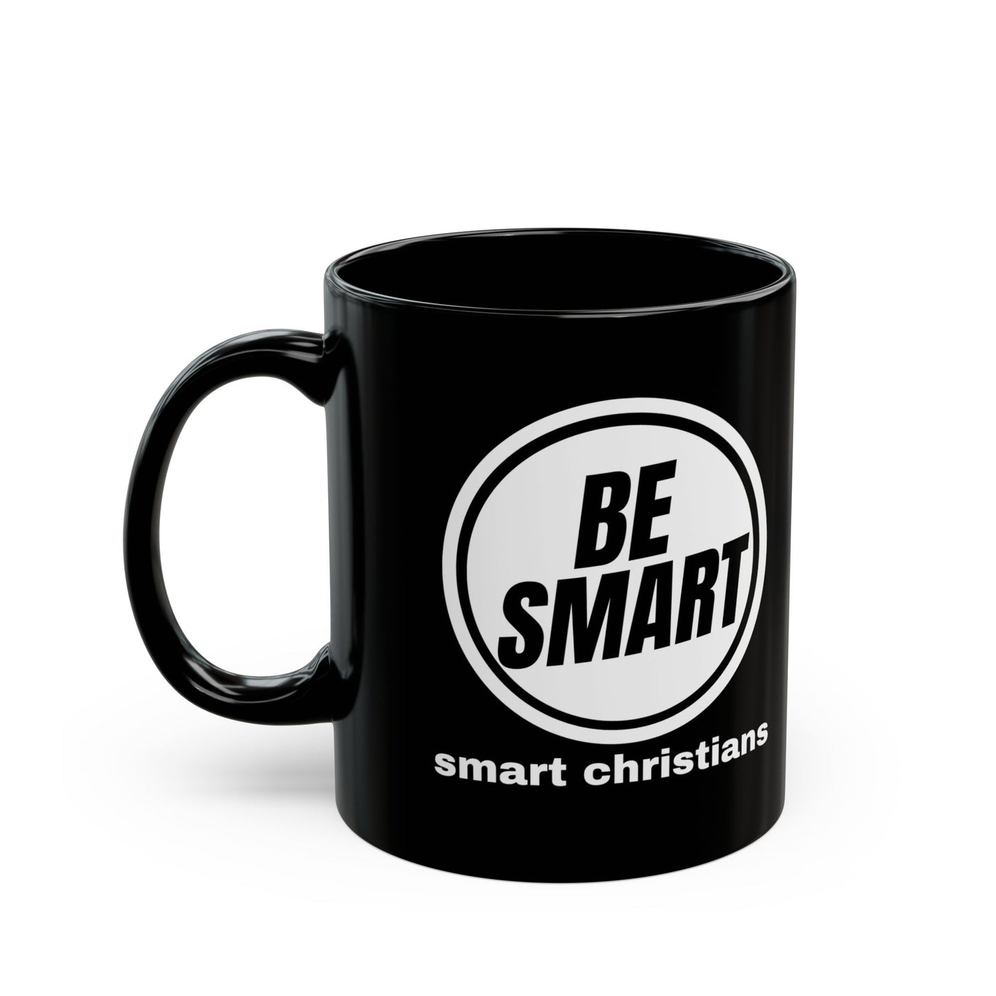 Smart Christian Black Mug
