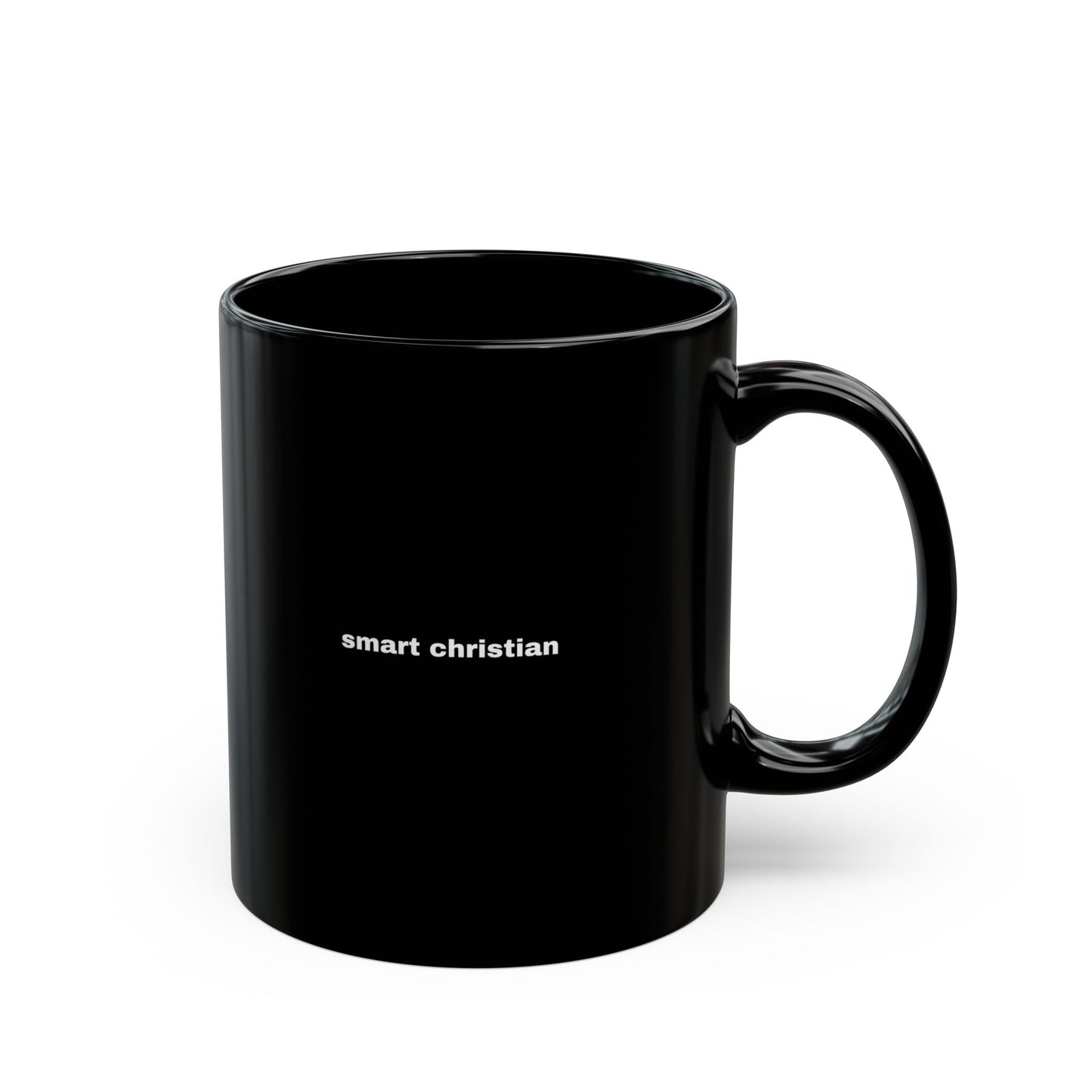 Smart Christian Black Mug