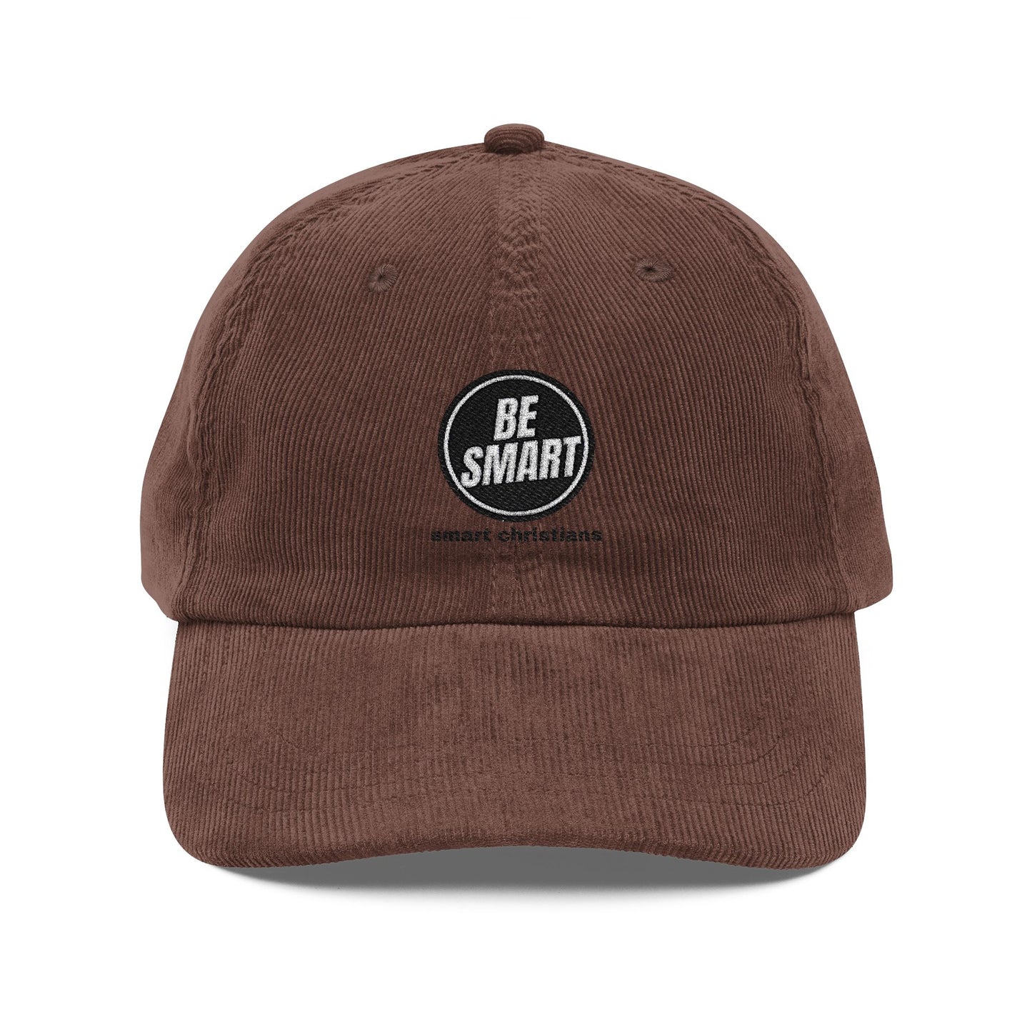 Be Smart Corduroy Baseball  Cap