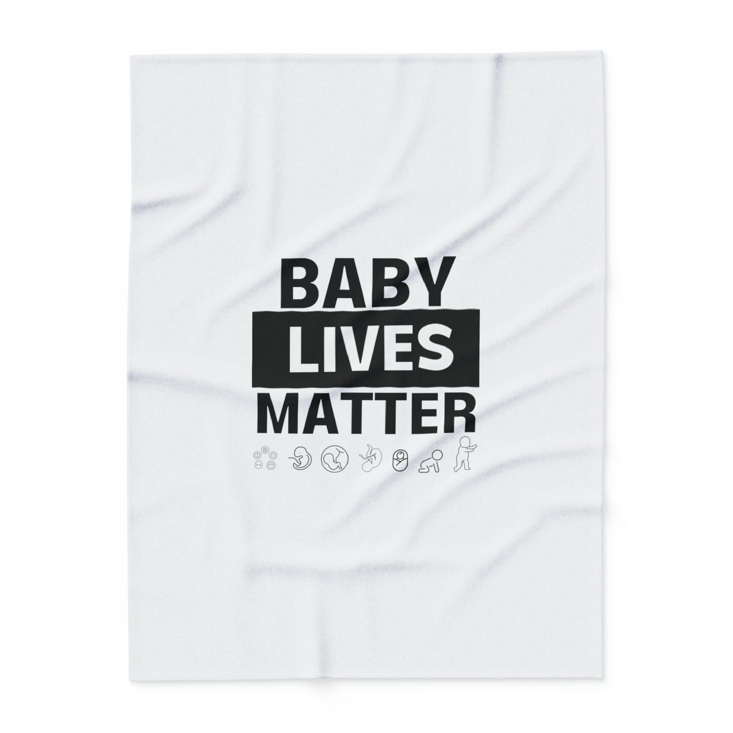 Baby Lives Matter Fleece Blanket