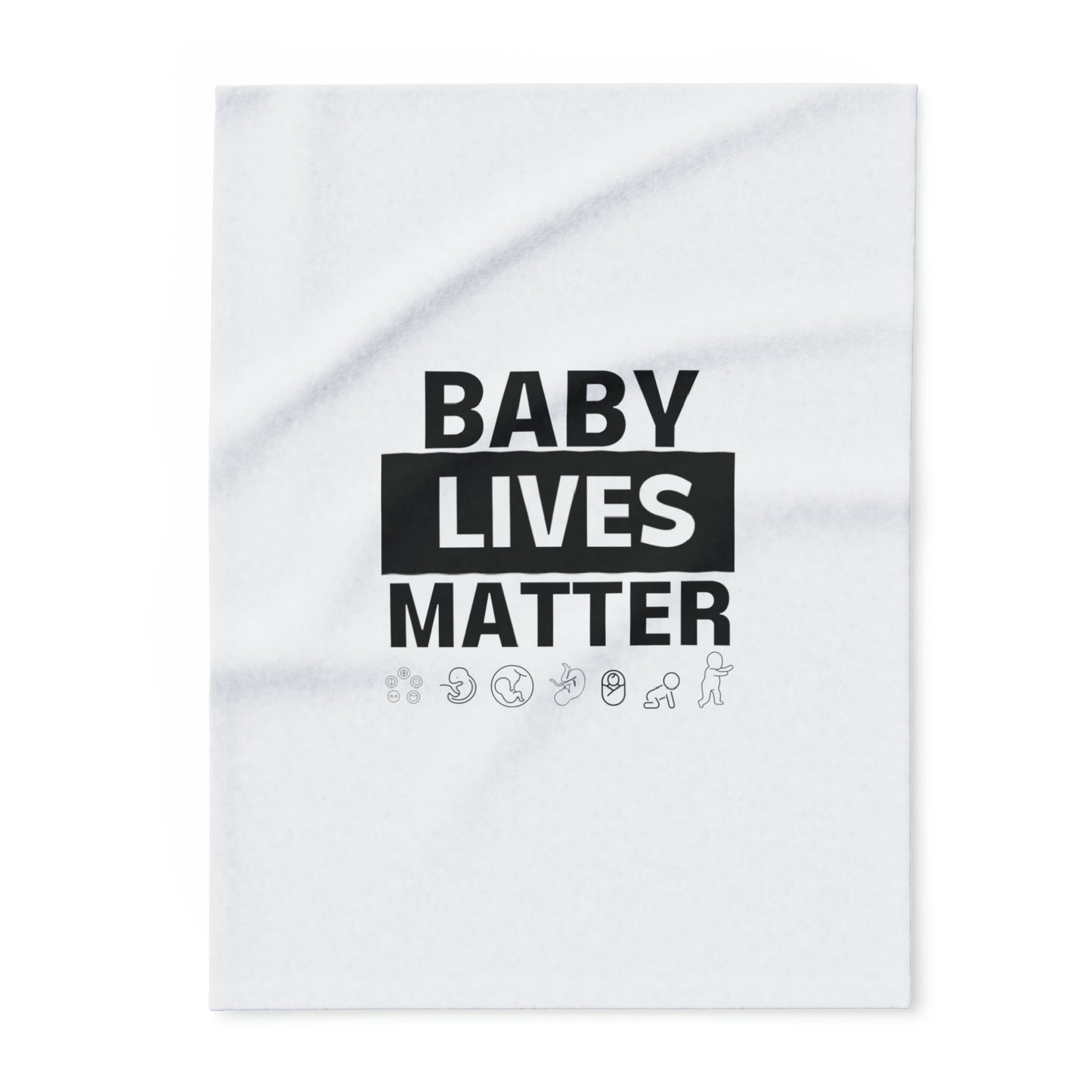 Baby Lives Matter Fleece Blanket