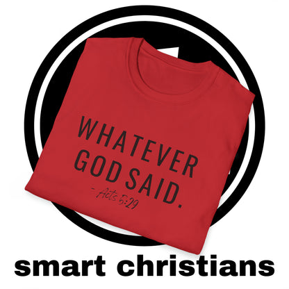 I Agree With God Shirt