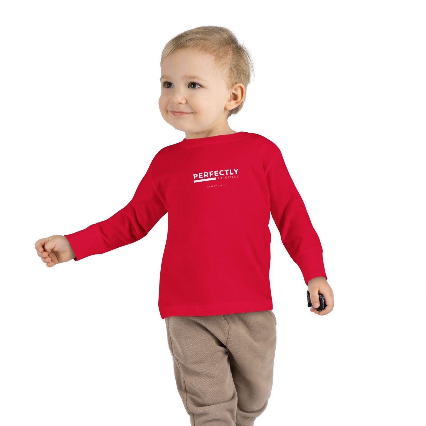 Perfectly Imperfect Toddler Long Sleeve Tee