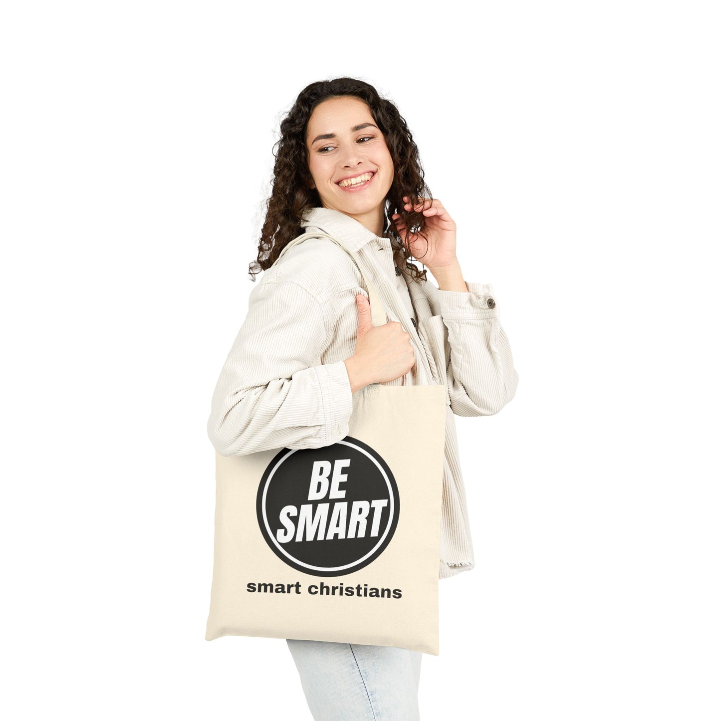 Be Smart Cotton Tote Bag
